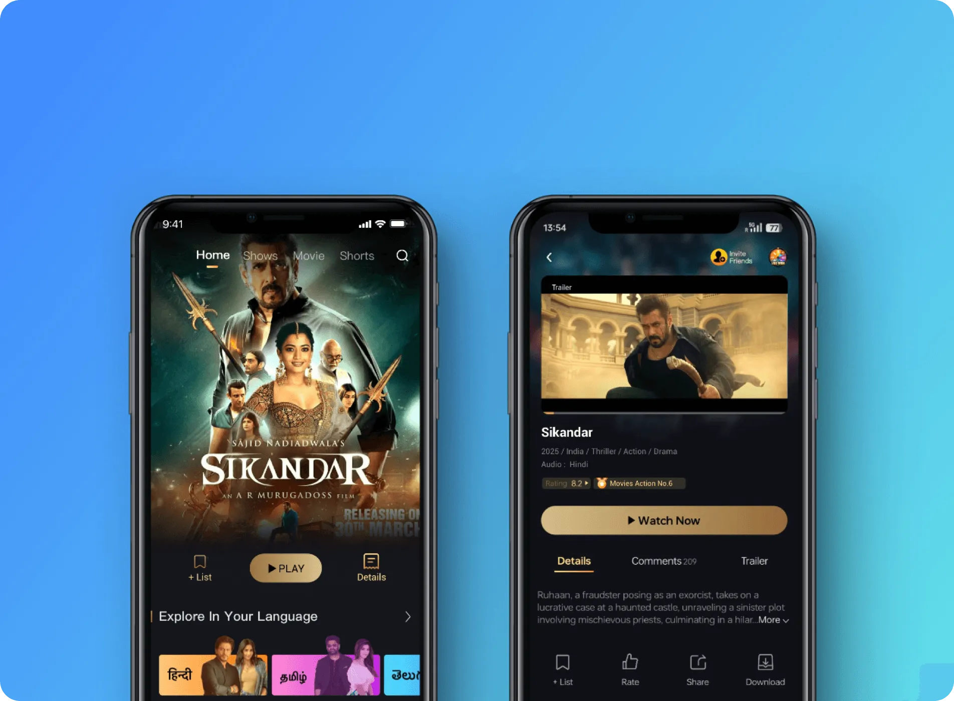 HD Movies & HD Web Series