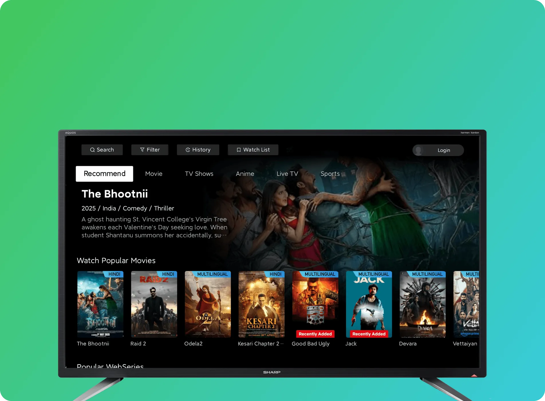 Android TV Supported